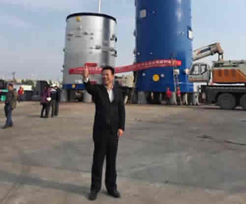 熱烈祝賀亞洲之最直徑7米DT、DC設備在無錫志成公司順利竣工